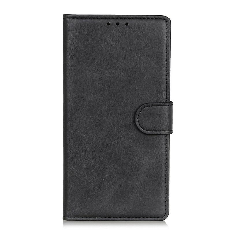 Housse Xiaomi Mi 10T Lite 5G / Redmi Note 9 Pro 5G Effet Cuir Mat