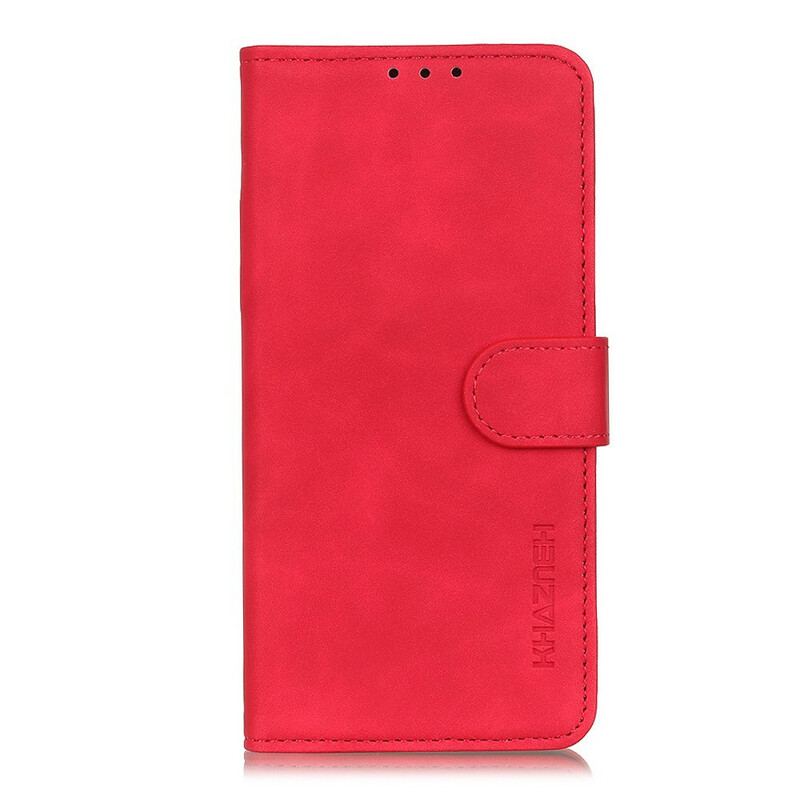 Housse Xiaomi Mi 10T Lite 5G / Redmi Note 9 Pro 5G Effet Cuir Vintage KHAZNEH