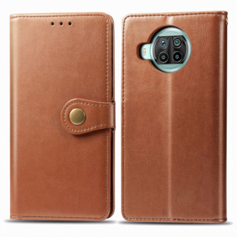 Housse Xiaomi Mi 10T Lite 5G / Redmi Note 9 Pro 5G  Fermoir Vintage