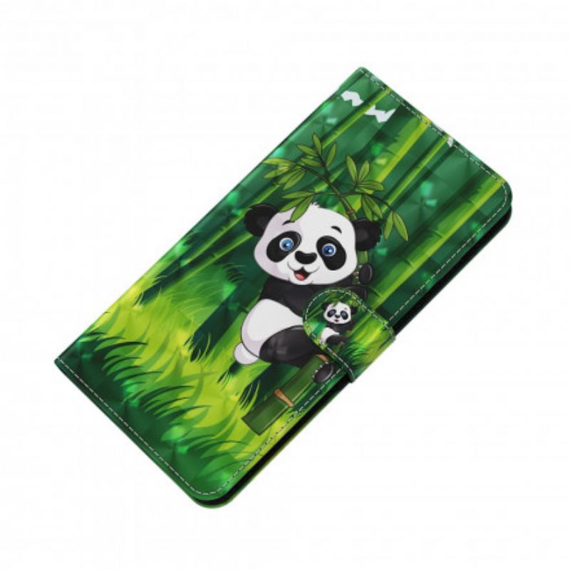 Housse Xiaomi Mi 10T Lite 5G / Redmi Note 9 Pro 5G Light Spot Panda et Bambou