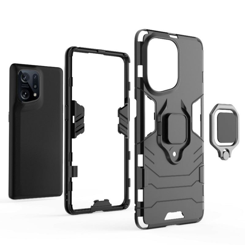 Coque Oppo find X5 Ring Résistante