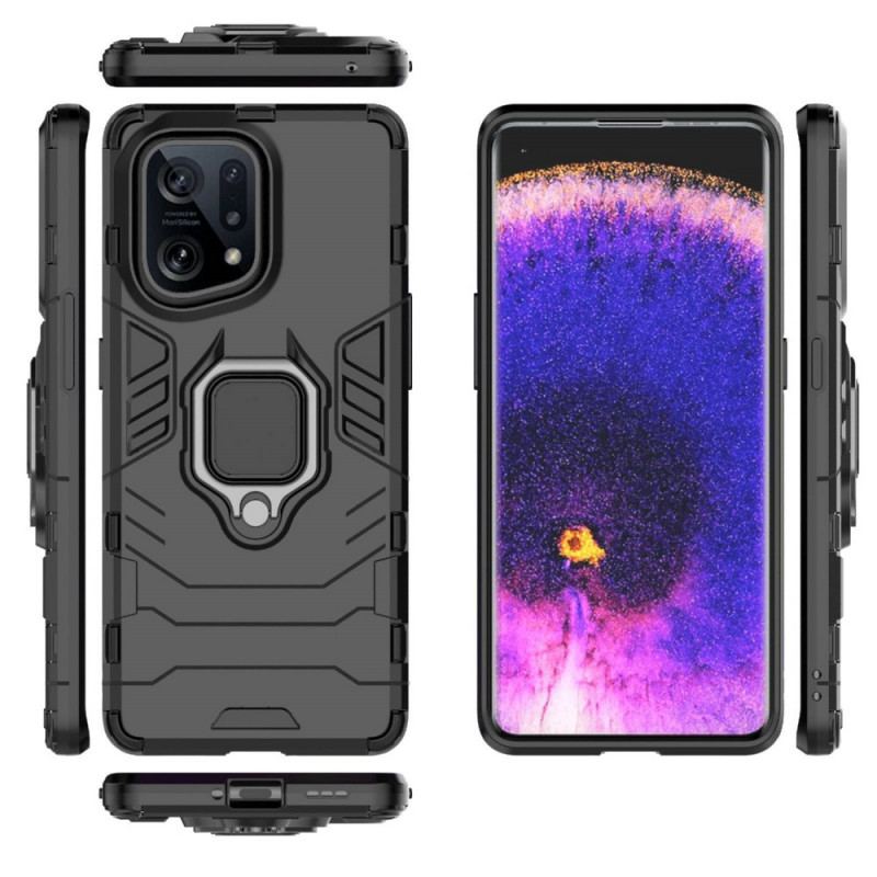 Coque Oppo find X5 Ring Résistante