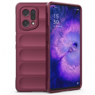 Coque Oppo Find X5 Silicone Contemporaine