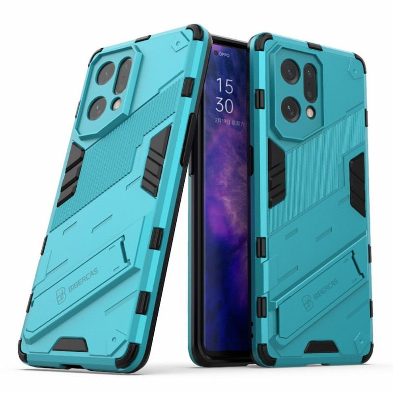 Coque Oppo Find X5 Support Amovible Deux Positions Mains Libres