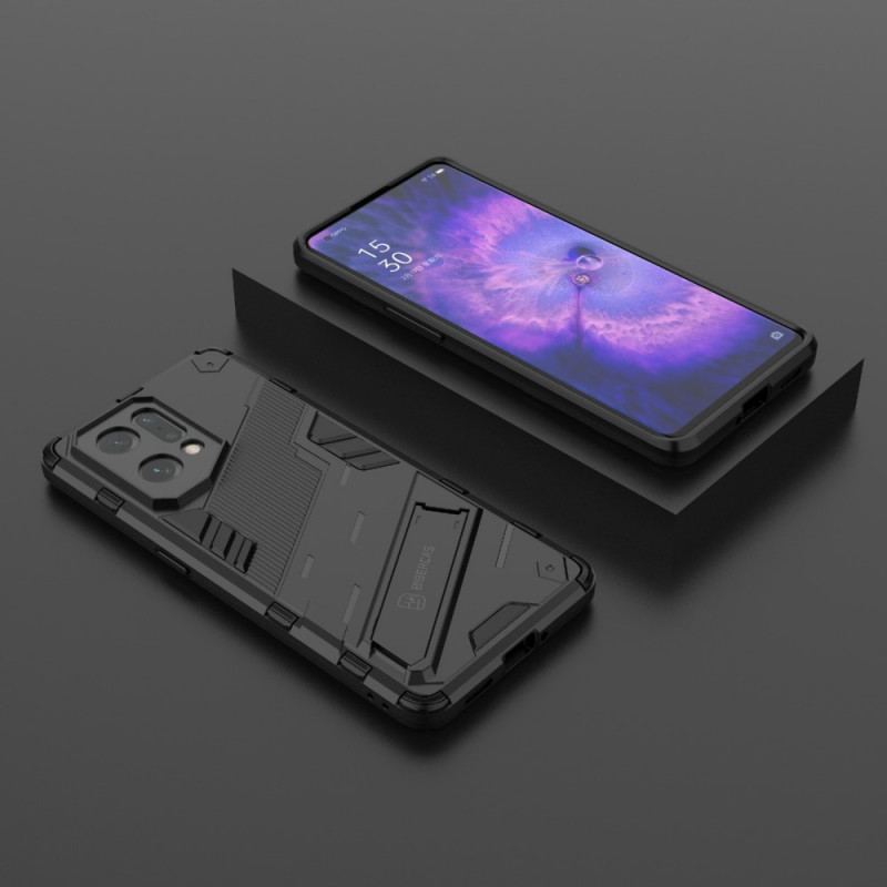 Coque Oppo Find X5 Support Amovible Deux Positions Mains Libres