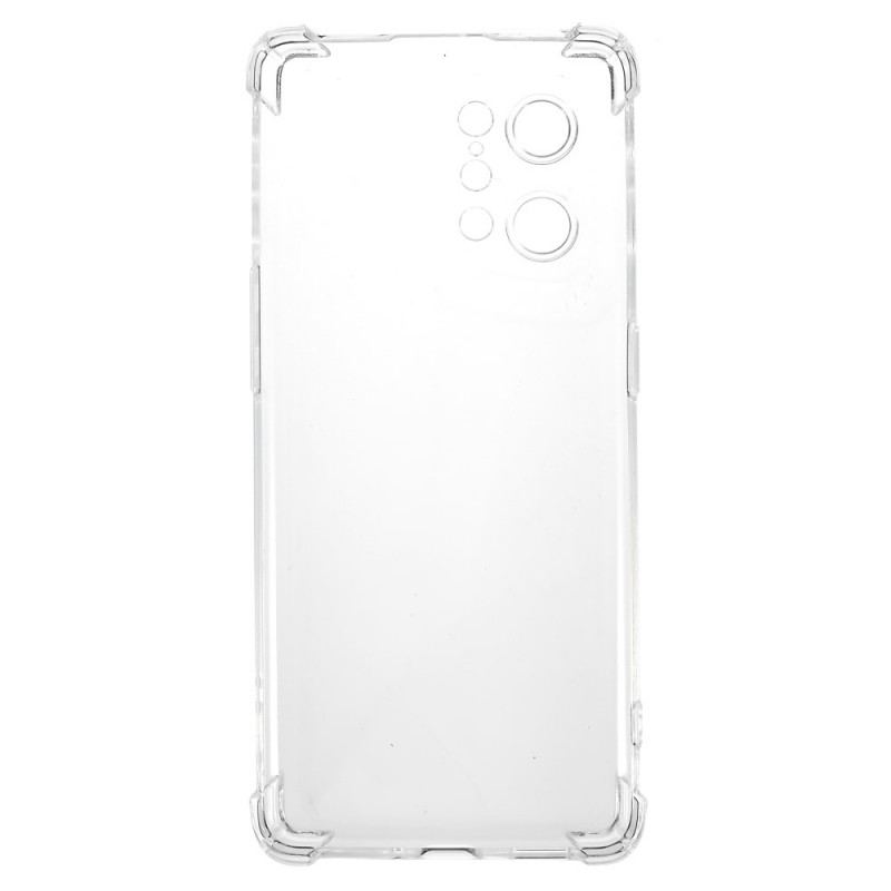 Coque Oppo Find X5 Transparente Coins Renforcés