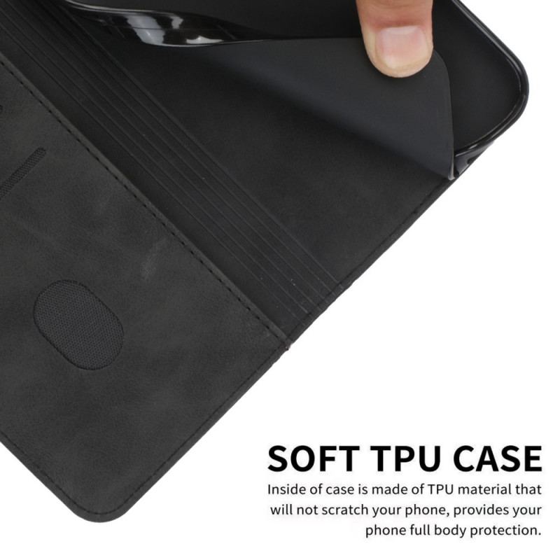 Flip Cover Oppo Find X5 Simili Cuir Motif