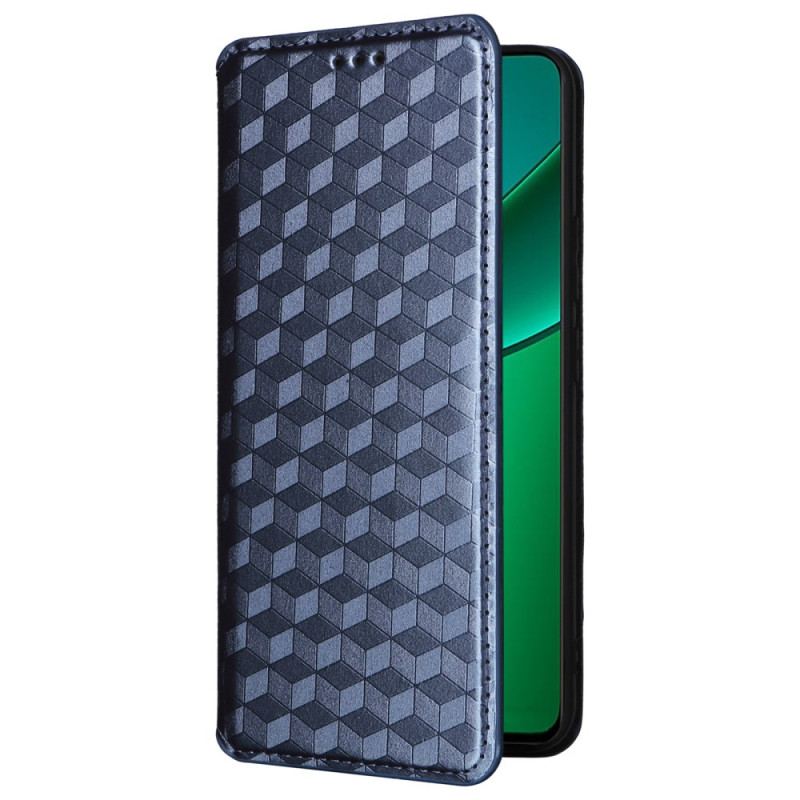 Flip Cover Realme 12 Plus 5G Cubes 3D