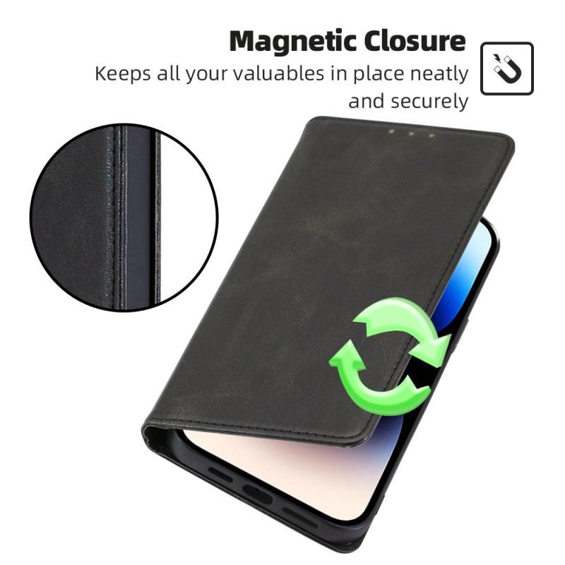 Flip Cover Realme 12 Plus 5G Effet Cuir Classique