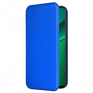 Flip Cover Realme 12 Plus 5G Fibre Carbone