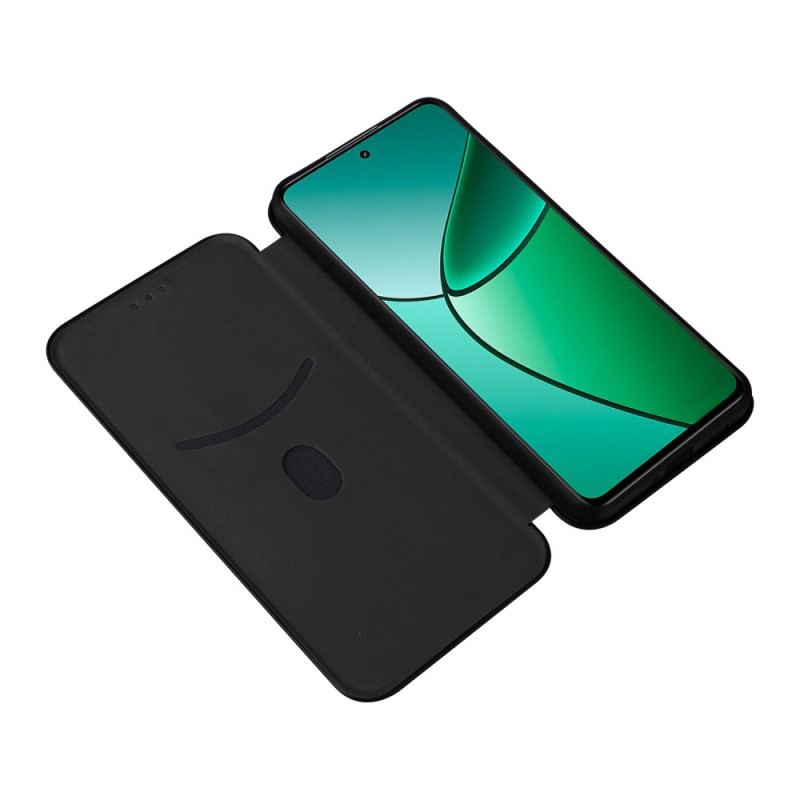 Flip Cover Realme 12 Plus 5G Fibre Carbone