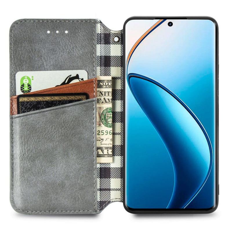 Flip Cover Realme 12 Plus 5G Vintage Frise