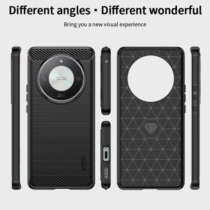 Coque Honor Magic 6 Lite / X9b Fibre Carbone Brossée MOFI