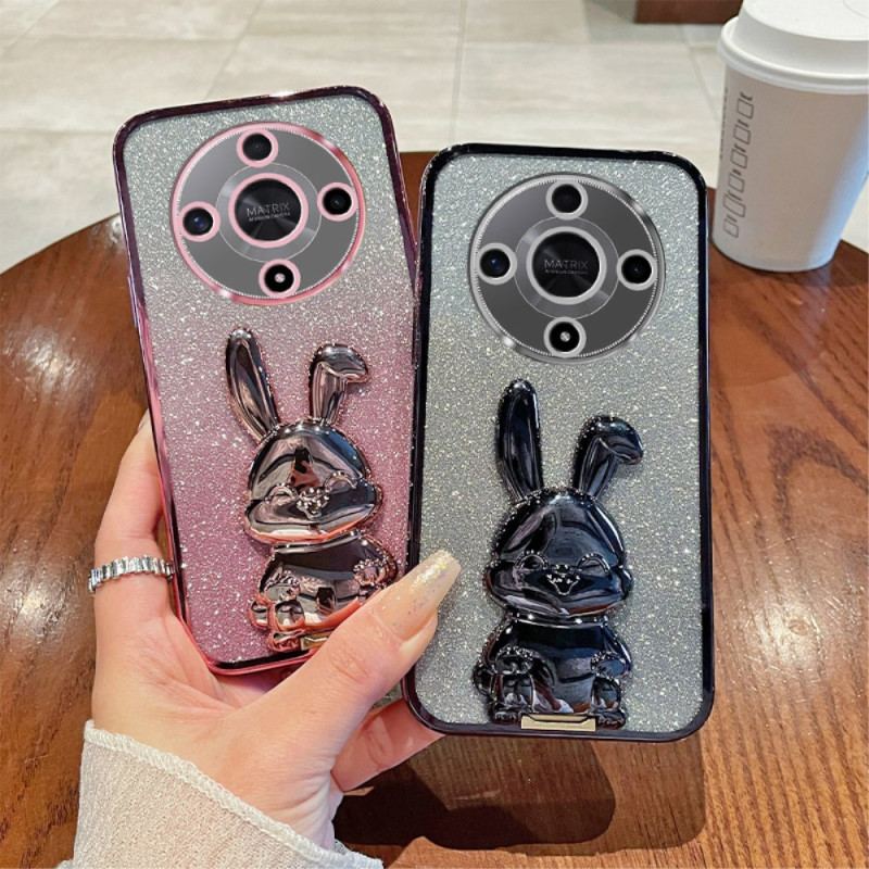 Coque Honor Magic 6 Lite / X9b Lapin Support