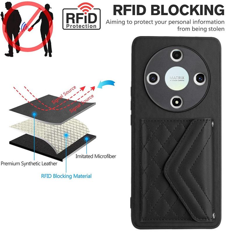 Coque Honor Magic 6 Lite / X9b Porte-Cartes RFID