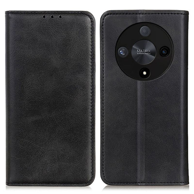 Flip Cover Honor Magic 6 Lite / X9b Cuir Fendu Classique