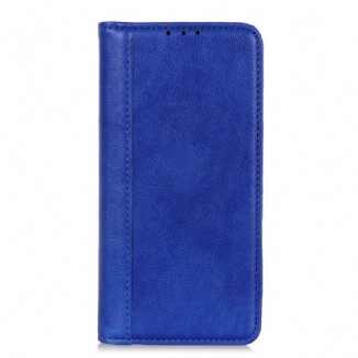 Flip Cover Honor Magic 6 Lite / X9b Cuir Fendu Texture Litchi