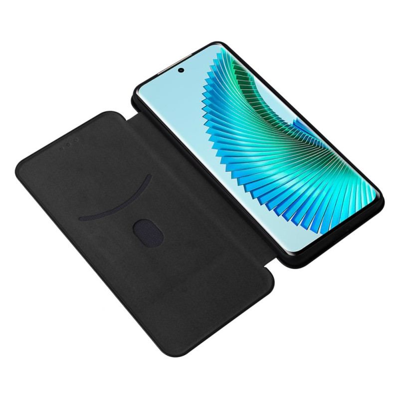 Flip Cover Honor Magic 6 Lite / X9b Fibre Carbone