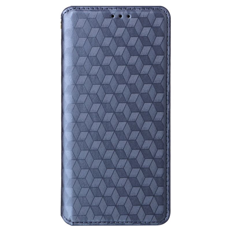 Flip Cover Honor Magic 6 Lite / X9b Losanges 3D