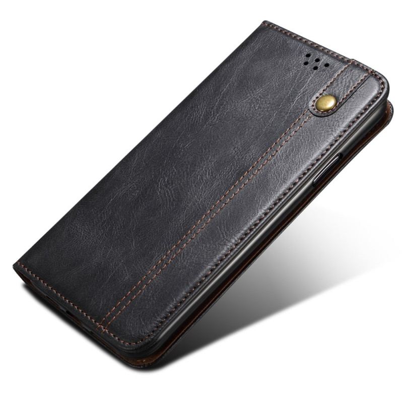 Flip Cover Honor Magic 6 Lite / X9b Simili Cuir Ciré