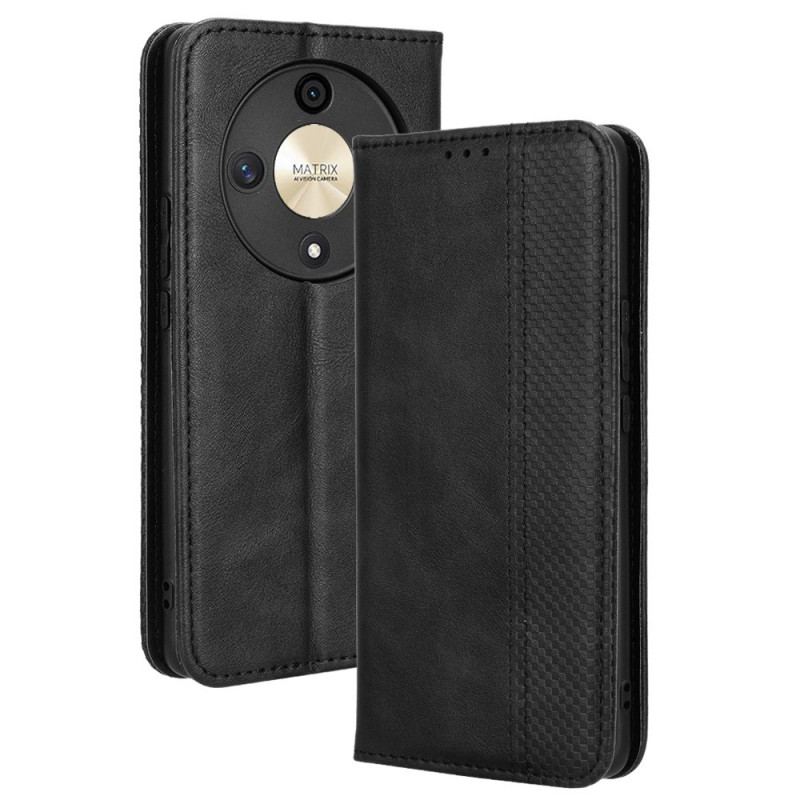 Flip Cover Honor Magic 6 Lite / X9b Simili Cuir Vintage