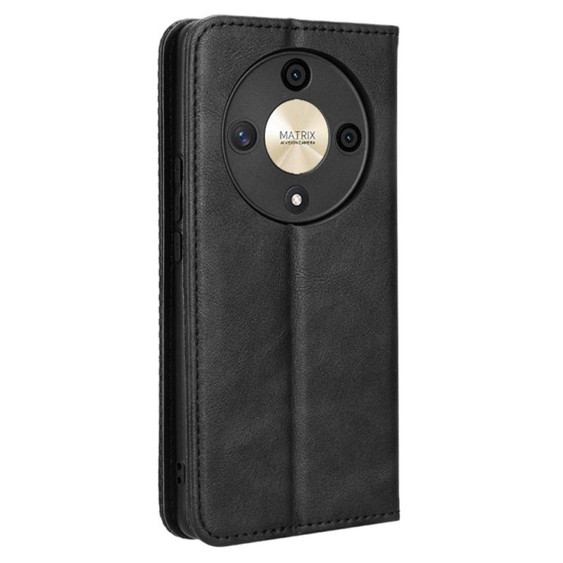 Flip Cover Honor Magic 6 Lite / X9b Simili Cuir Vintage