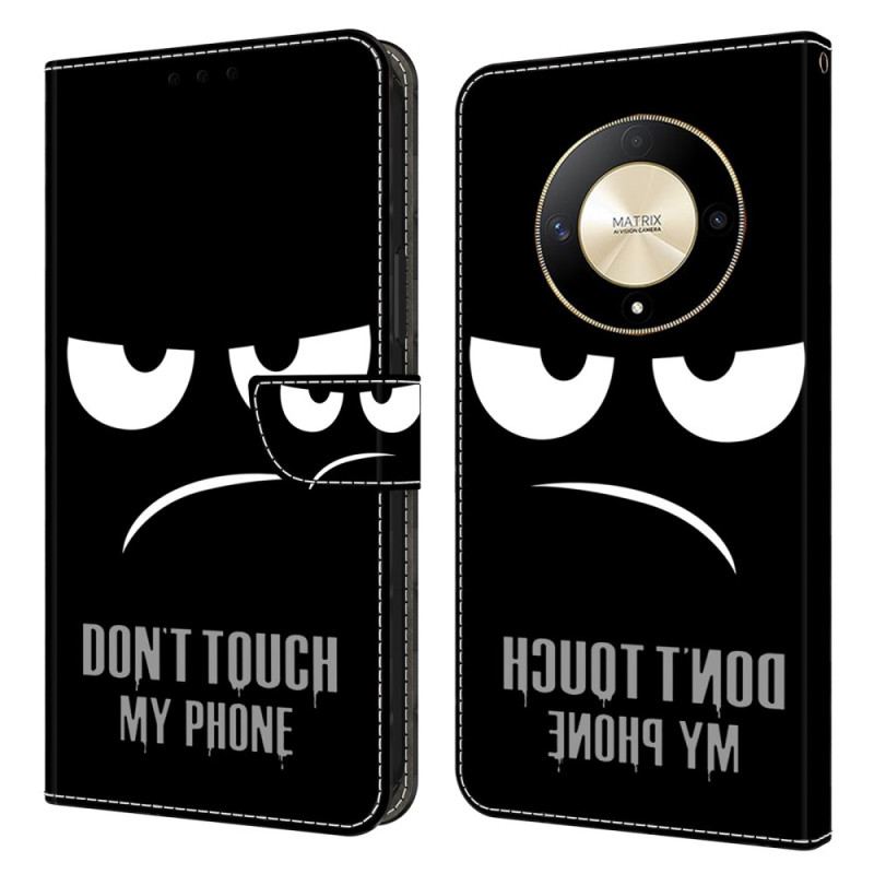 Housse Honor Magic 6 Lite / X9b Don't Touch My Phone