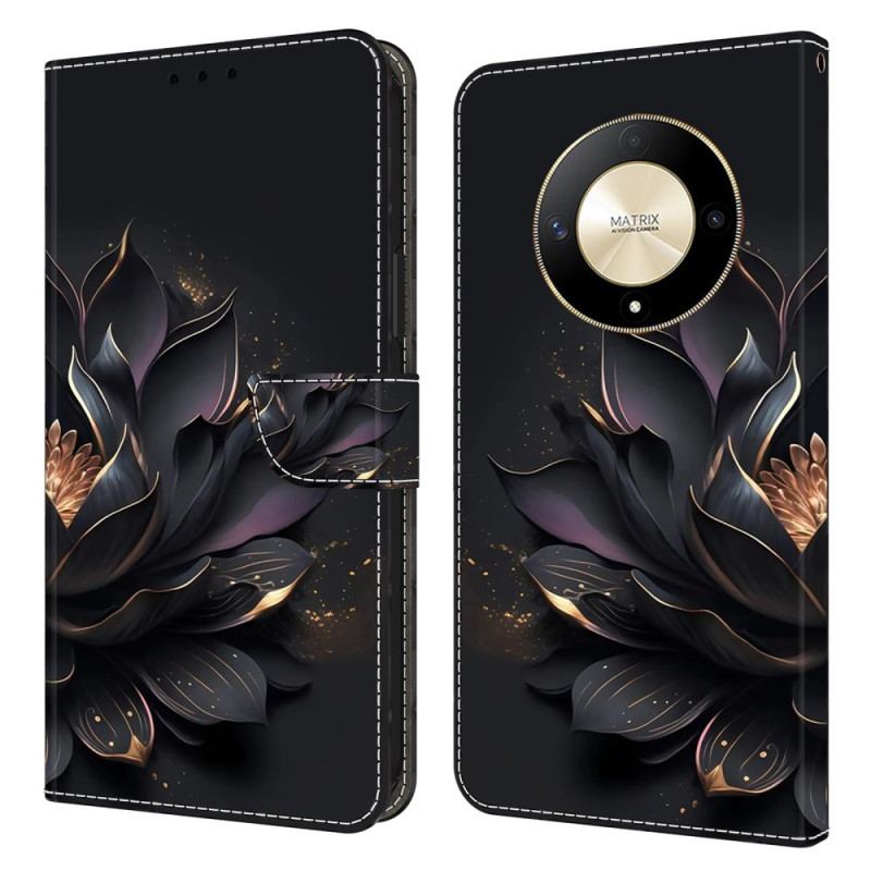 Housse Honor Magic 6 Lite / X9b Lotus Pourpre