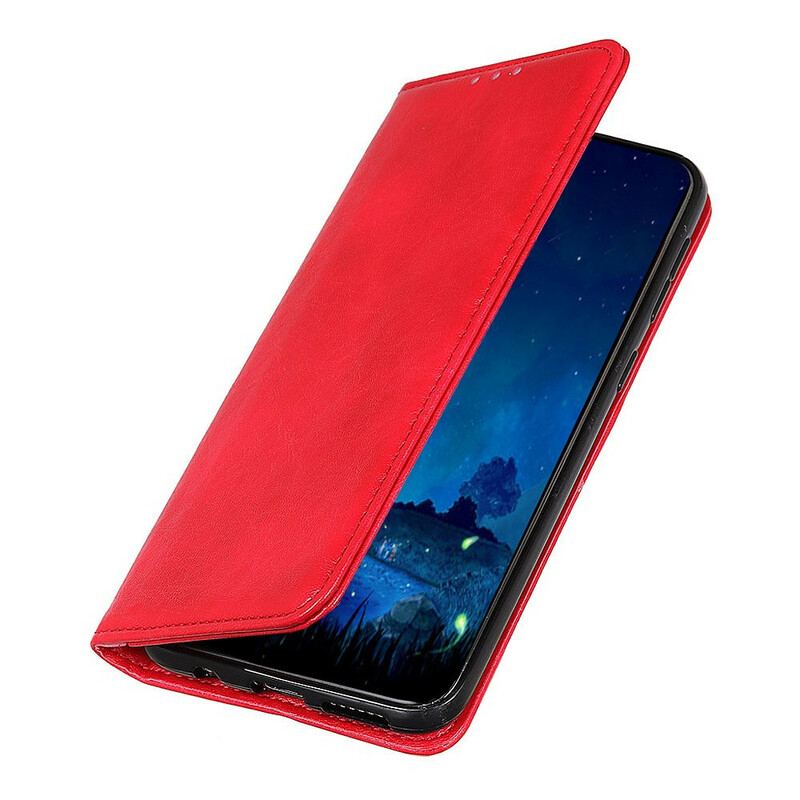 Flip Cover Huawei P Smart 2020 Magnétique Effet Cuir