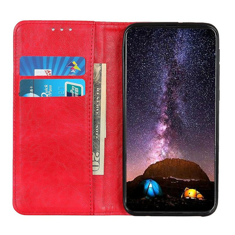 Flip Cover Huawei P Smart 2020 Magnétique Effet Cuir