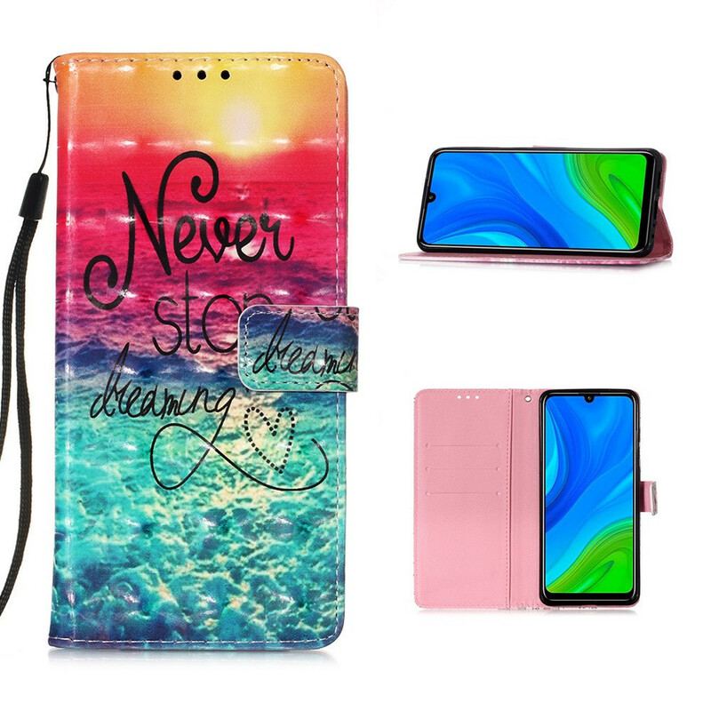 Housse Huawei P Smart 2020 Never Stop Dreaming