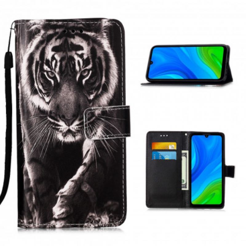 Housse Huawei P Smart 2020 Tigre de Nuit