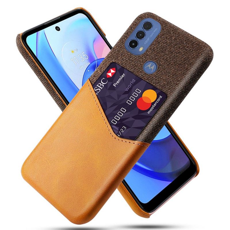 Coque Moto E40 / E30 /E20 Porte-Carte KSQ