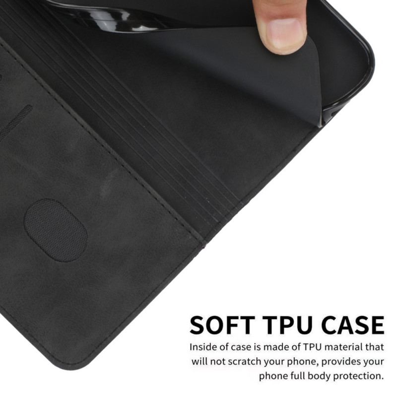 Flip Cover Moto E40 / E30 / E20 Effet Cuir Géo