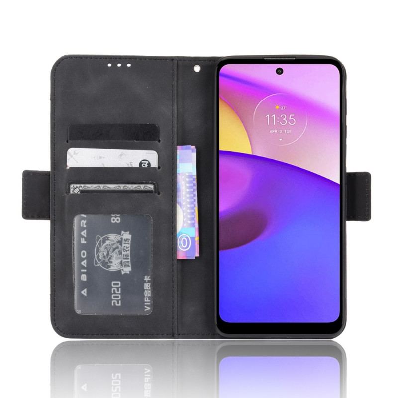 Housse Moto E40 / E30 / E20 Classe Première Multi-Cartes