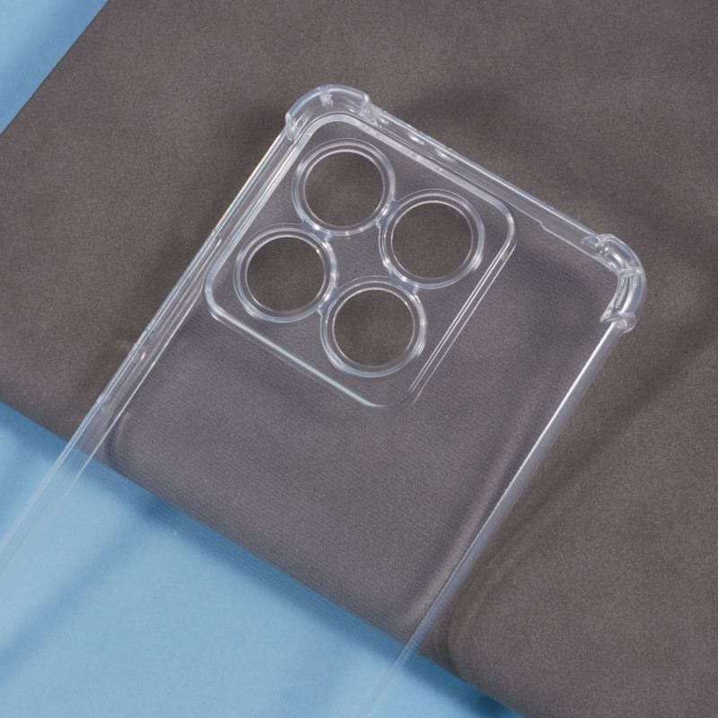 Coque Xiaomi 14T Transparente Coins Renforcés