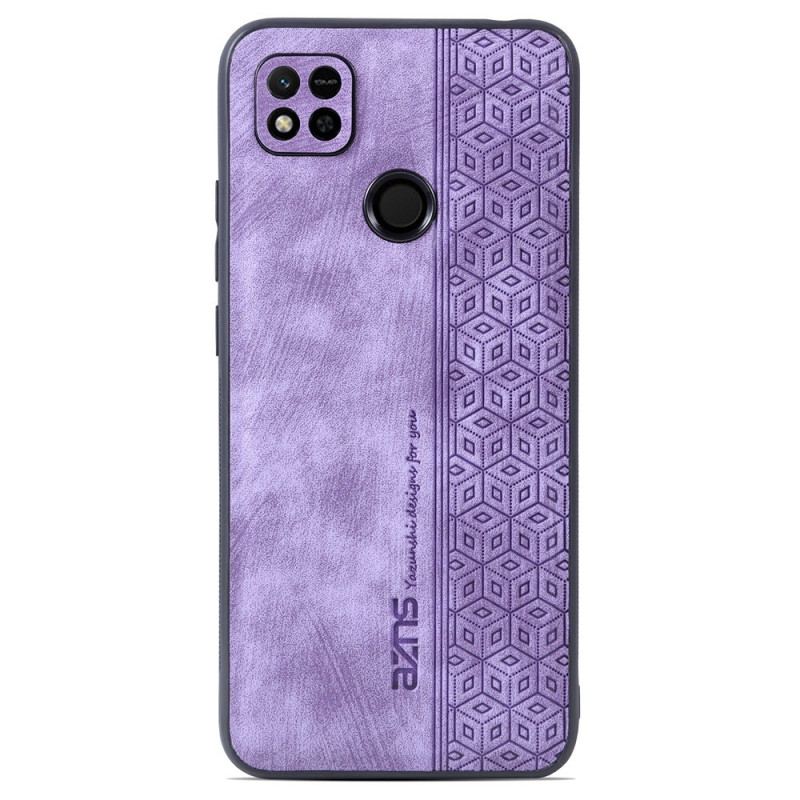 Coque Xiaomi Redmi 10A Effet Cuir AZNS