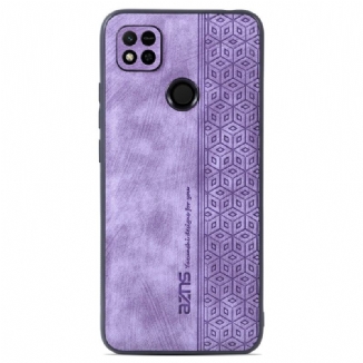 Coque Xiaomi Redmi 10A Effet Cuir AZNS