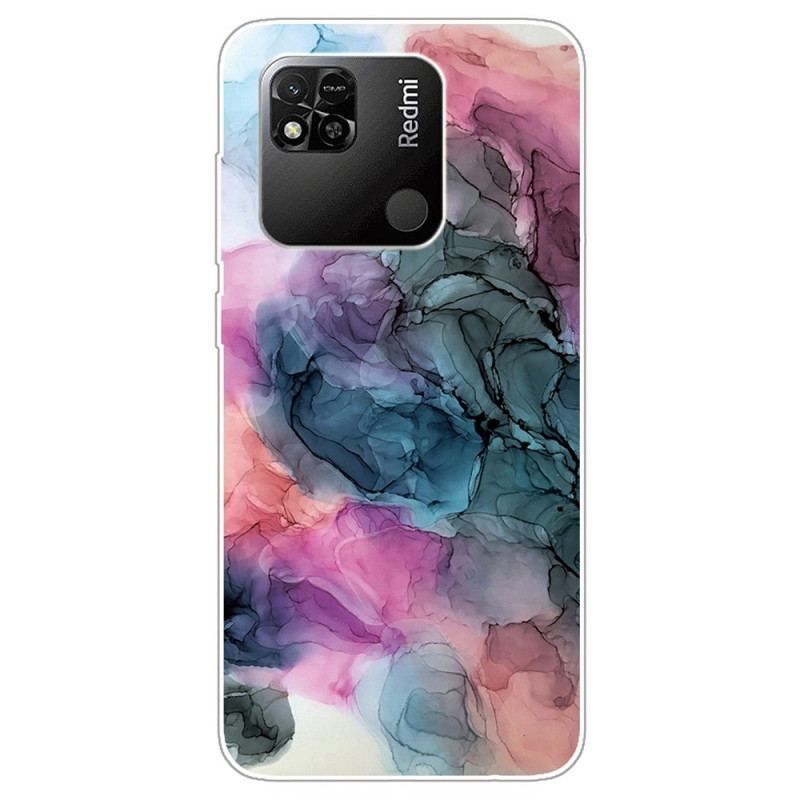 Coque Xiaomi Redmi 10A Marbre Aquarelle