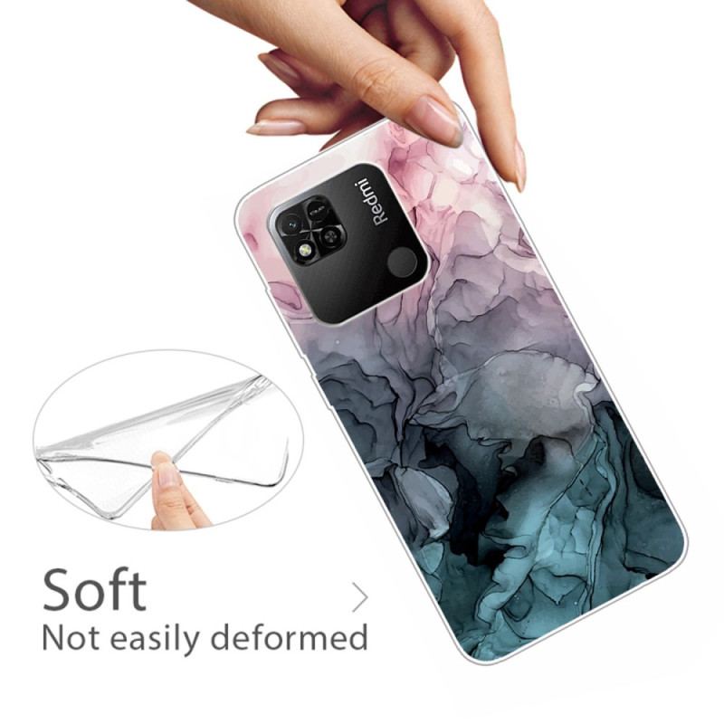 Coque Xiaomi Redmi 10A Marbre Aquarelle