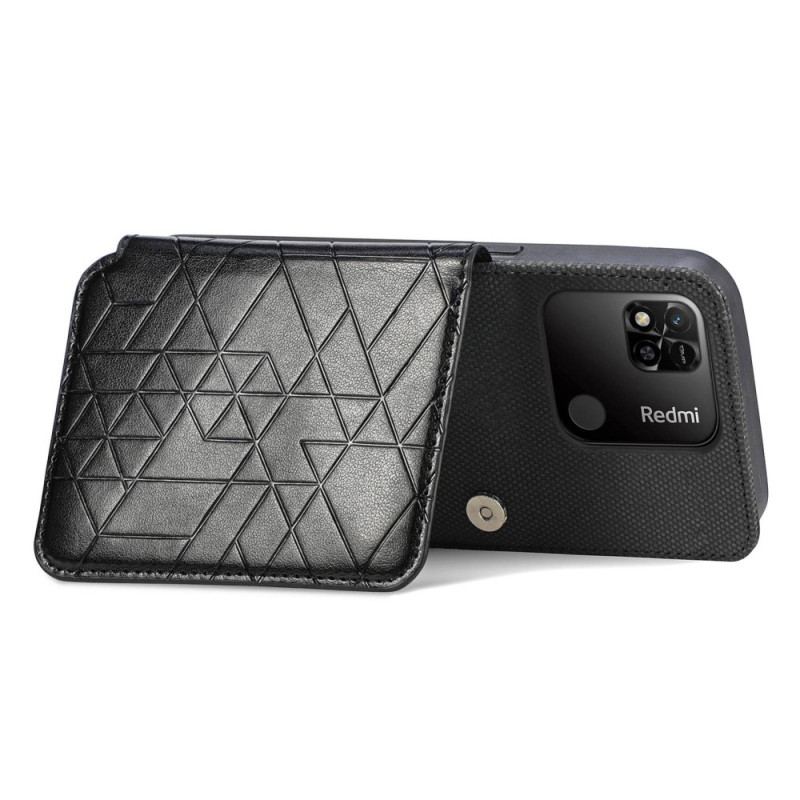 Coque Xiaomi Redmi 10A Porte-Cartes à Lanière