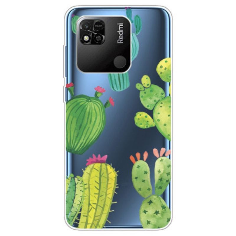 Coque Xiaomi Redmi 10A Transparente Cactus