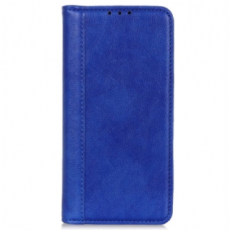 Flip Cover Xiaomi Redmi 10A Version Colorée Cuir Fendu