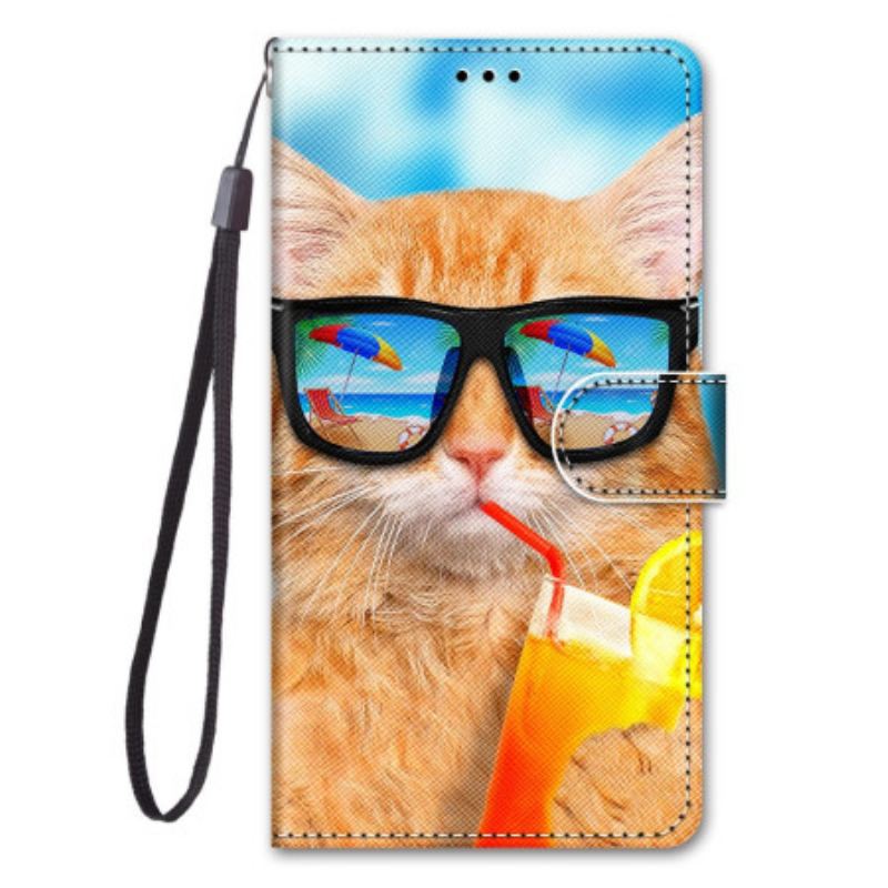 Housse Xiaomi Redmi 10A Arbre Chat Relax