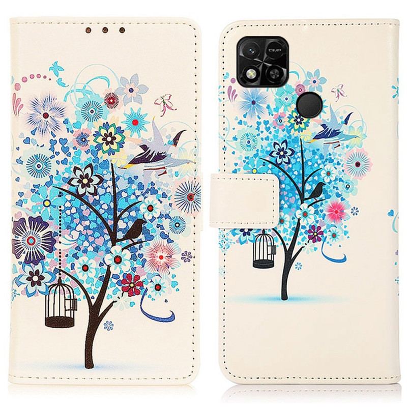 Housse Xiaomi Redmi 10A Arbre Fleuri