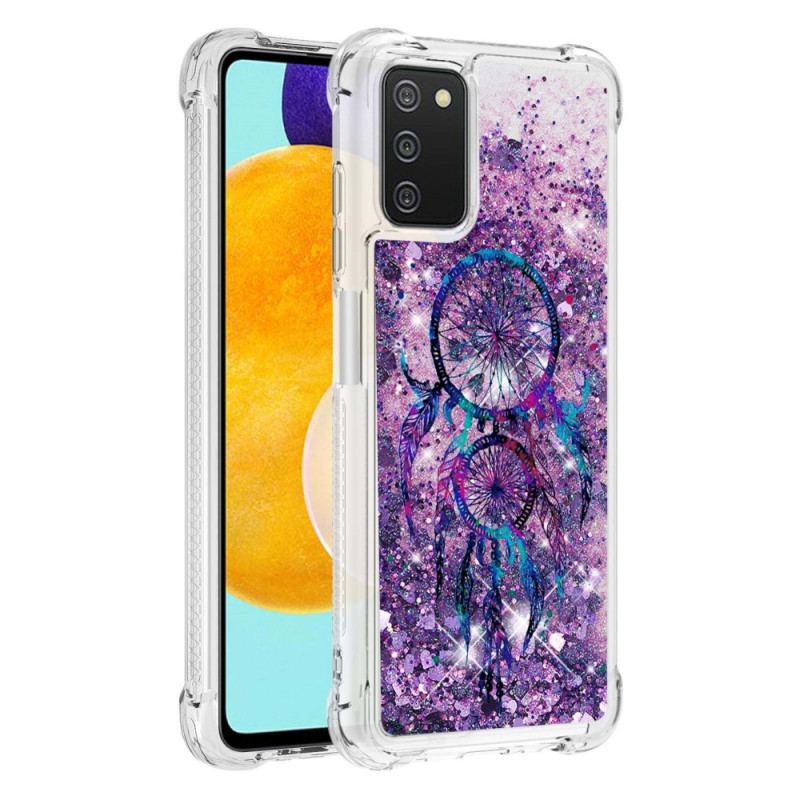 Coque Samsung Galaxy A03s Attrape Rêves Paillettes