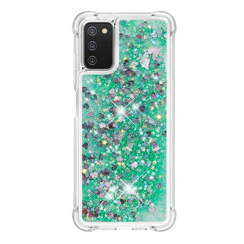 Coque Samsung Galaxy A03s Désires Paillettes