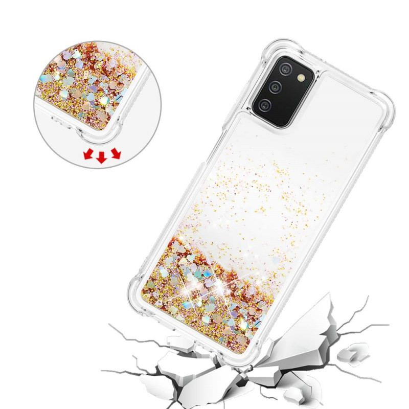 Coque Samsung Galaxy A03s Désires Paillettes