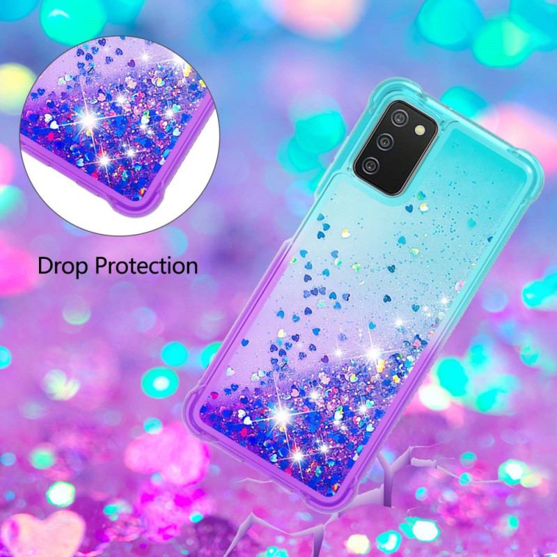 Coque Samsung Galaxy A03s Paillettes Colors