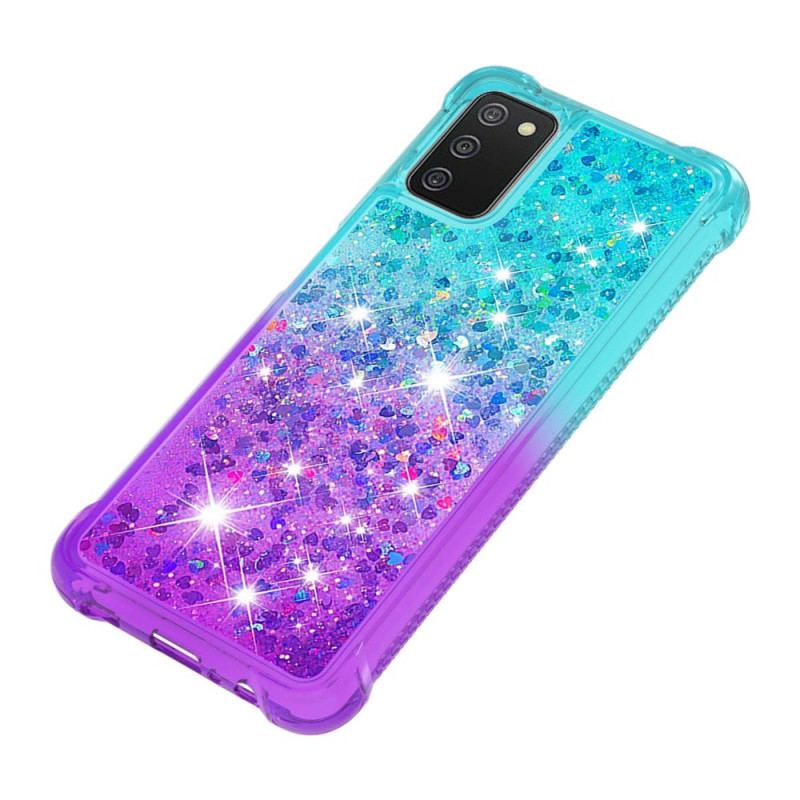 Coque Samsung Galaxy A03s Paillettes Colors